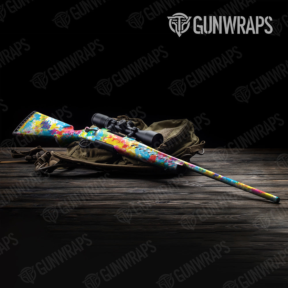 Tie Dye Classic Gun Skin Vinyl Wrap