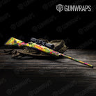 Tie Dye Flower Child Gun Skin Vinyl Wrap