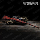 Toadaflage Red Gun Skin Vinyl Wrap