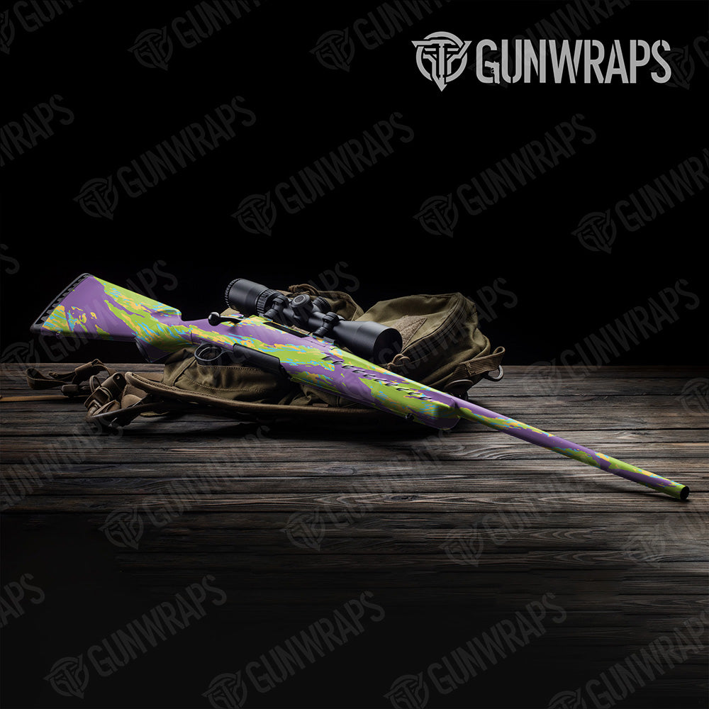 Vietnam Tiger Stripe Carnival Gun Skin Vinyl Wrap