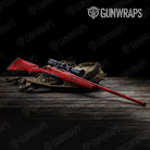 Vietnam Tiger Stripe Elite Red Gun Skin Vinyl Wrap