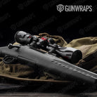 Classic Red Tiger Gun Skin Vinyl Wrap