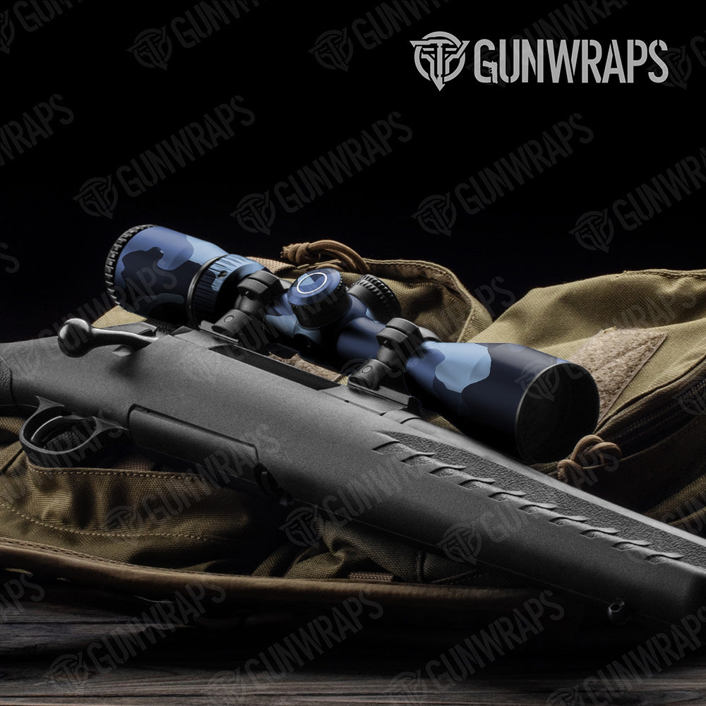 Cumulus Blue Urban Night Gun Skin Vinyl Wrap