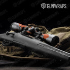 Cumulus Orange Tiger Gun Skin Vinyl Wrap