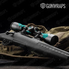 Cumulus Tiffany Blue Tiger Gun Skin Vinyl Wrap
