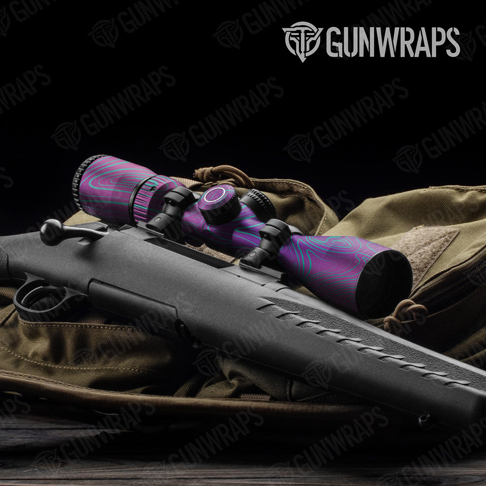 Damascus Aurora Gun Skin Vinyl Wrap