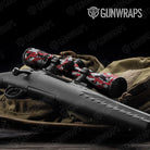 Erratic Red Tiger Gun Skin Vinyl Wrap