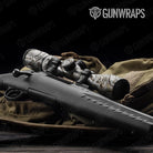 Nature Lifeless Snow Woods Buck Skull Gun Skin Vinyl Wrap