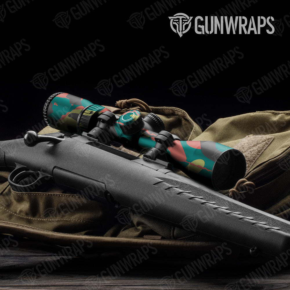 Ragged Fiesta Gun Skin Vinyl Wrap