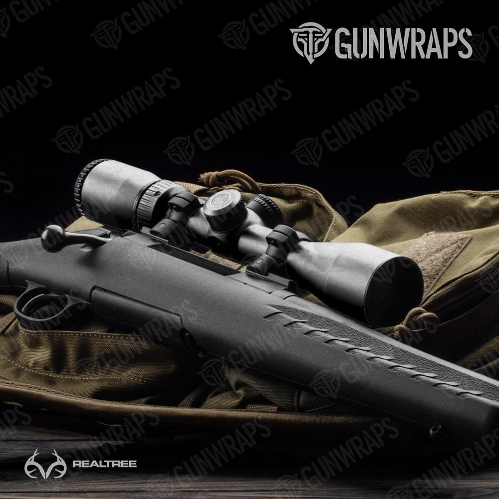 Realtree WAV3 White Gun Skin Vinyl Wrap