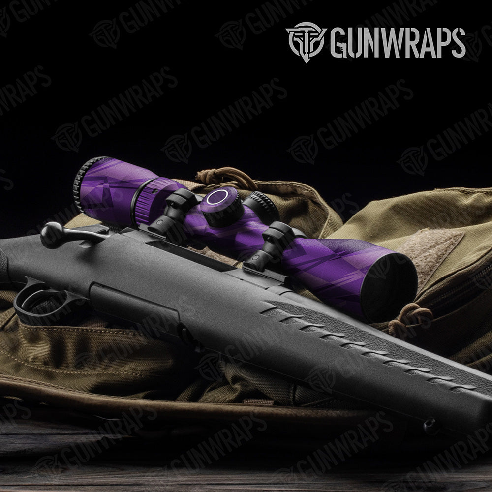 Sharp Elite Purple Gun Skin Vinyl Wrap