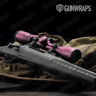 Shattered Elite Pink Gun Skin Vinyl Wrap