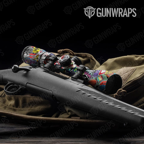Sticker Bomb Scope Gear Skin Vinyl Wraps