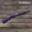 Bandana Purple And Black Gun Skin Vinyl Wrap