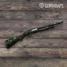 Shotgun Circuit Board Green Gun Skin Vinyl Wrap