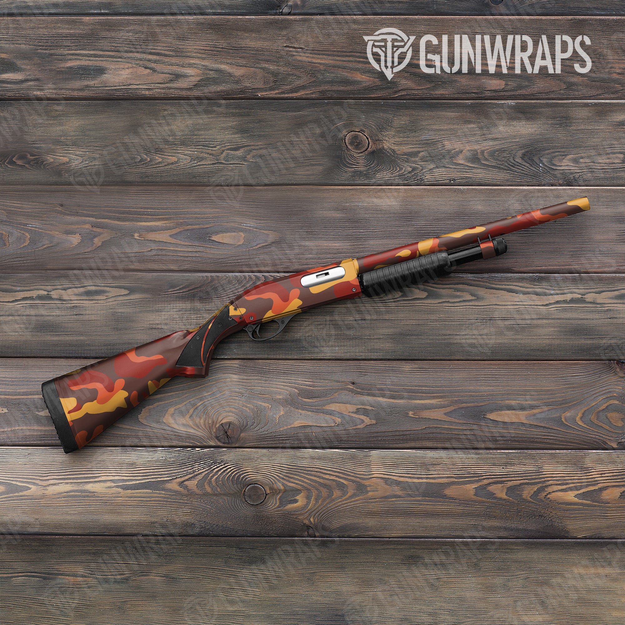 Classic Autumn Gun Skin Vinyl Wrap