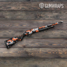 Classic Orange Tiger Gun Skin Vinyl Wrap