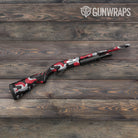 Classic Red Tiger Gun Skin Vinyl Wrap