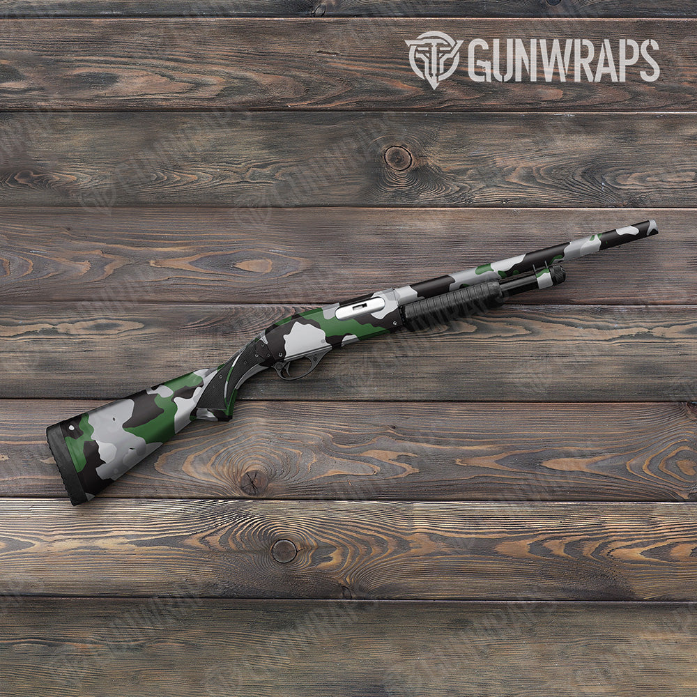 Cumulus Green Tiger Gun Skin Vinyl Wrap