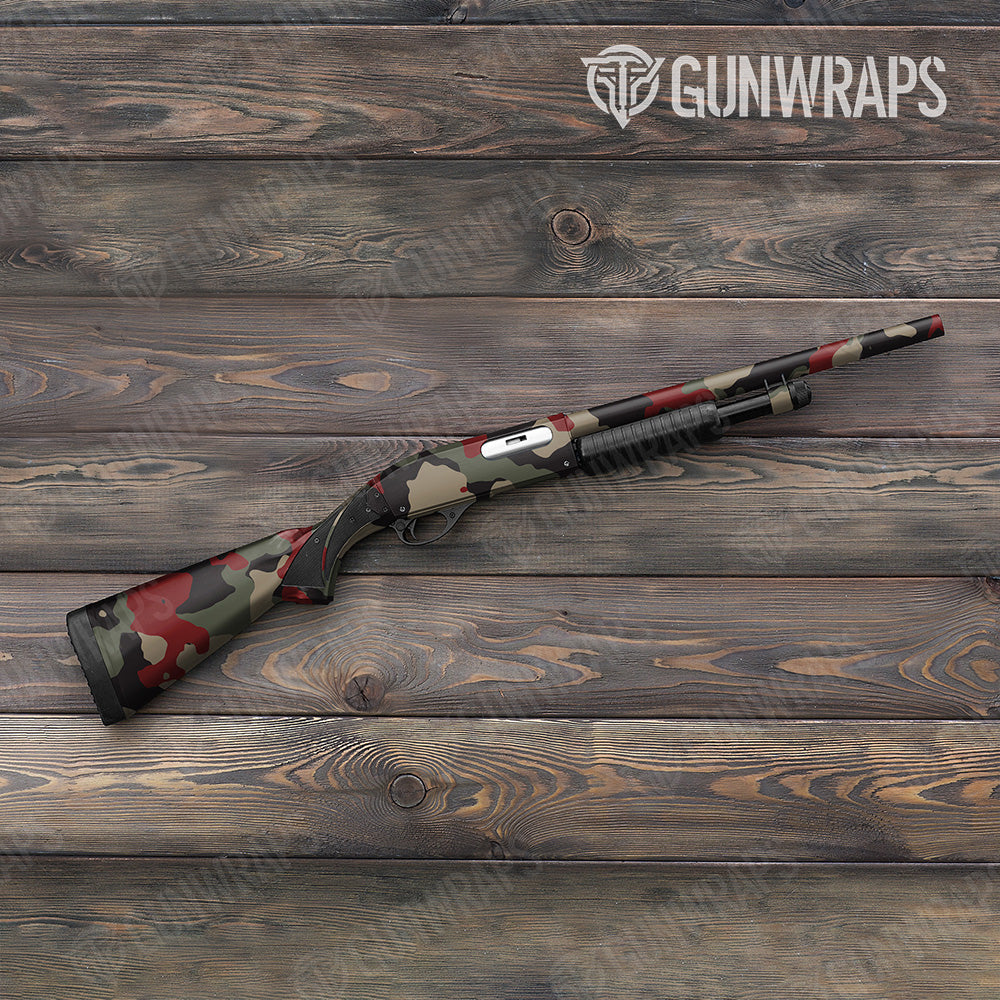 Cumulus Militant Red Gun Skin Vinyl Wrap