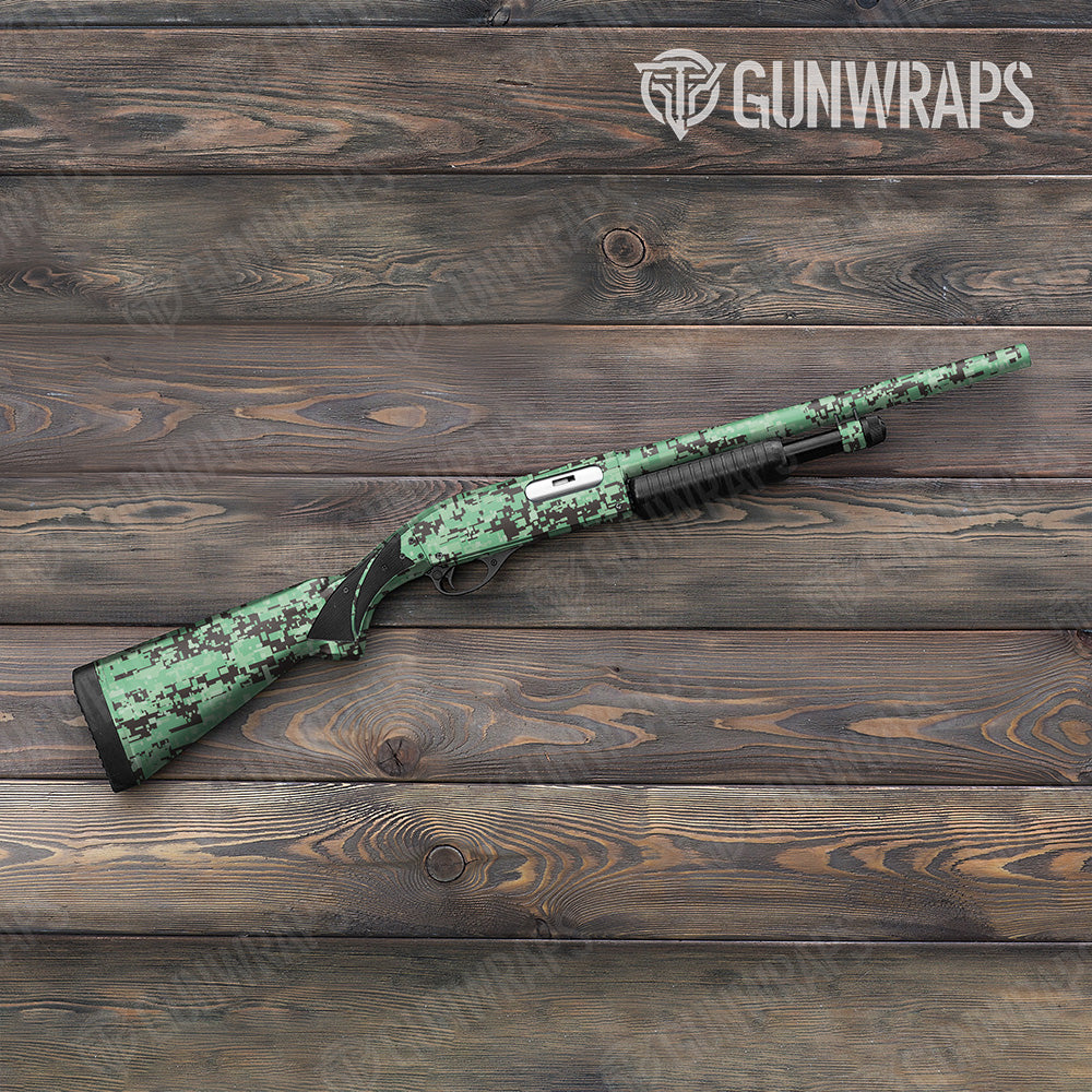 Digital Mint Chocolate Chip Gun Skin Vinyl Wrap