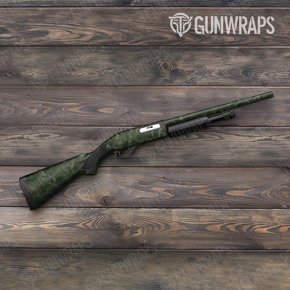 Erratic Army Dark Green Gun Skin Vinyl Wrap