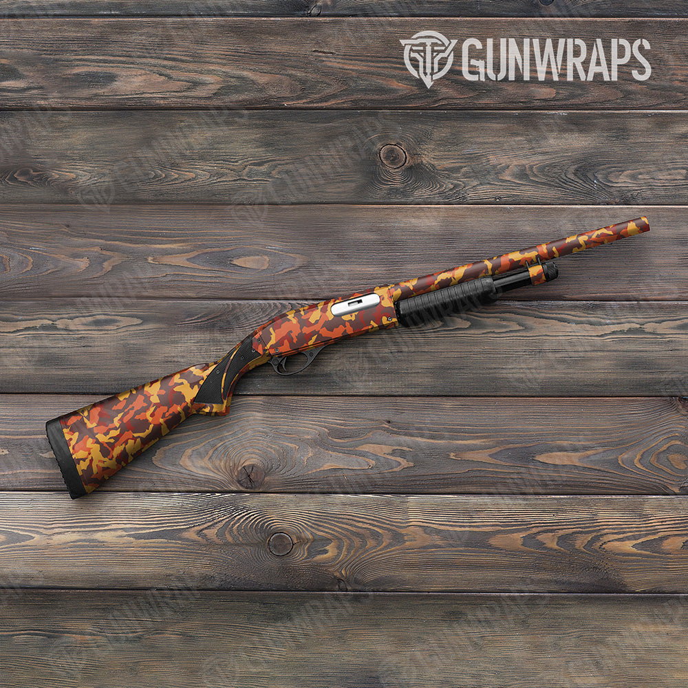 Erratic Autumn Gun Skin Vinyl Wrap