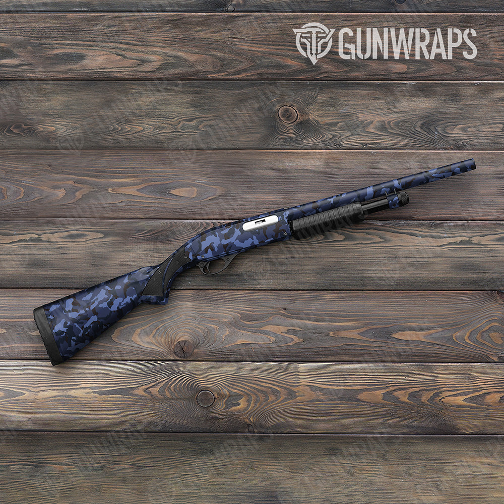 Erratic Blue Midnight Gun Skin Vinyl Wrap