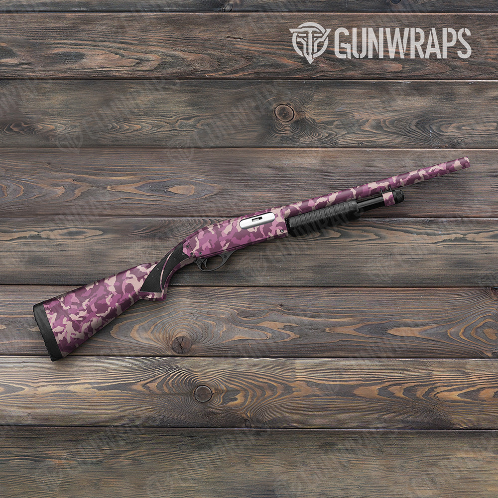 Erratic Floral Gun Skin Vinyl Wrap