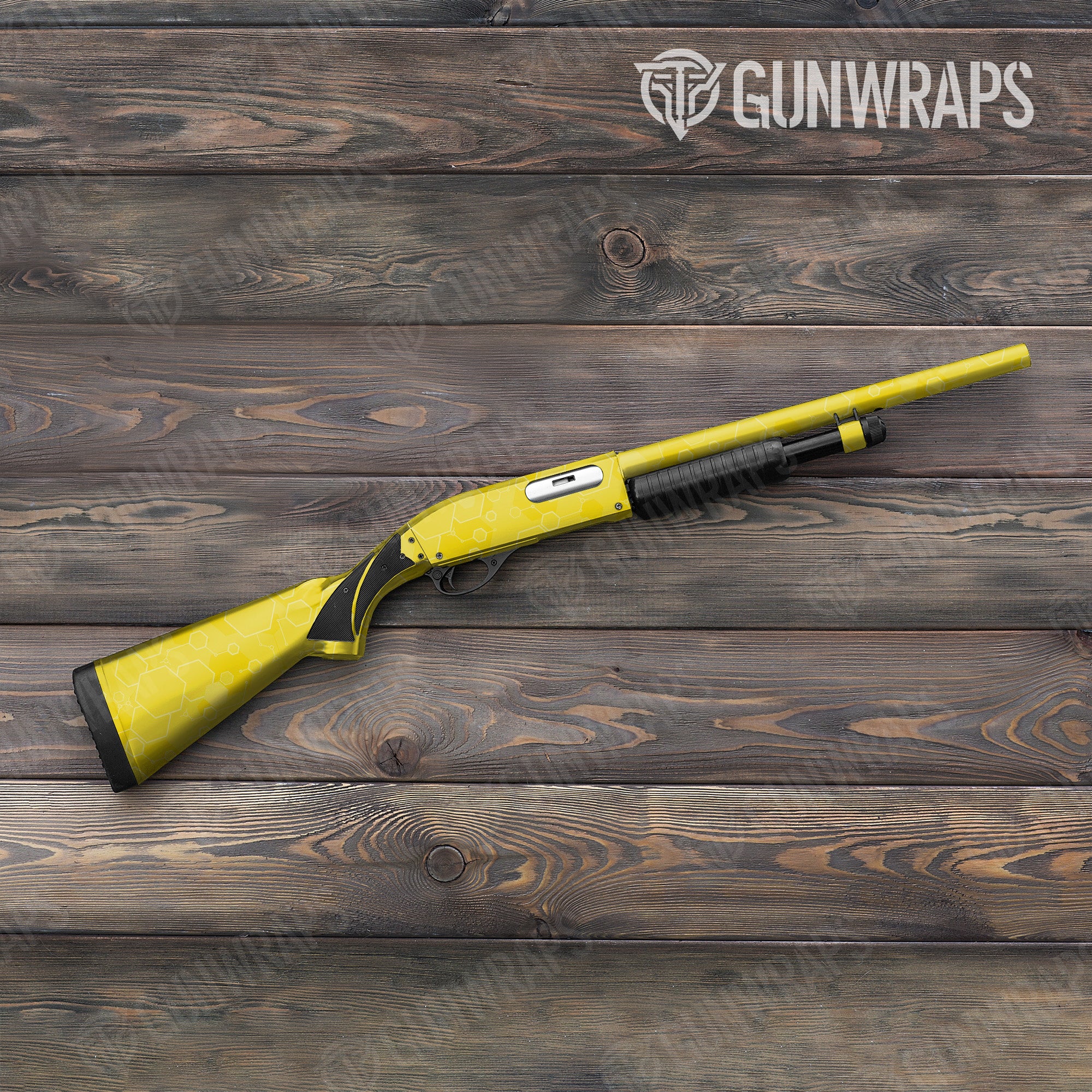 Hex DNA Elite Yellow Gun Skin Vinyl Wrap
