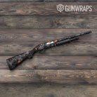 Hex DNA Orange Gun Skin Vinyl Wrap