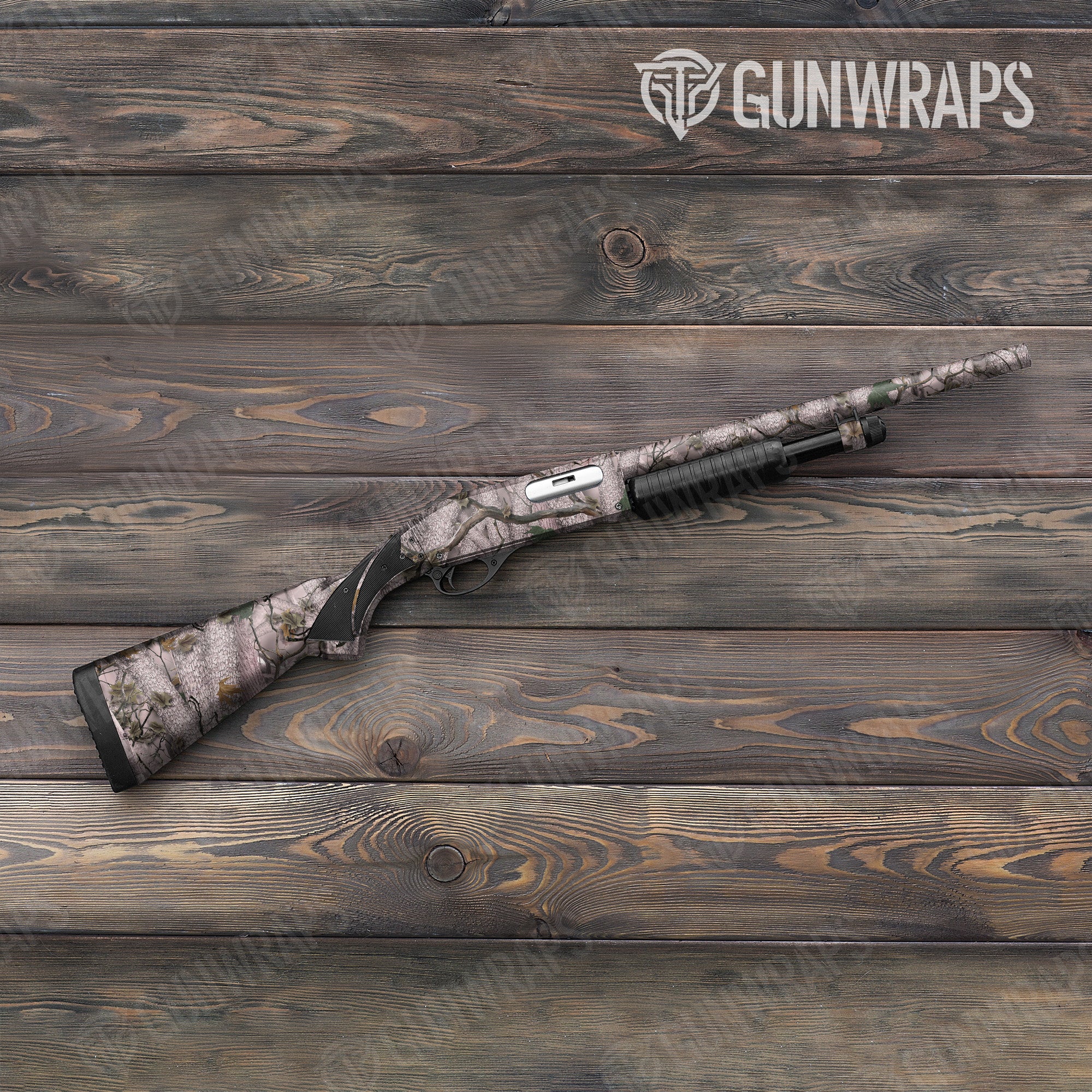Nature Pink Forest Gun Skin Vinyl Wrap