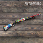 Paint Splatter White Gun Skin Vinyl Wrap