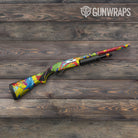 Paint Splatter Yellow Gun Skin Vinyl Wrap