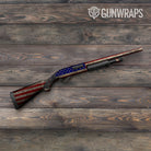 Patriotic American Flag Gun Skin Vinyl Wrap