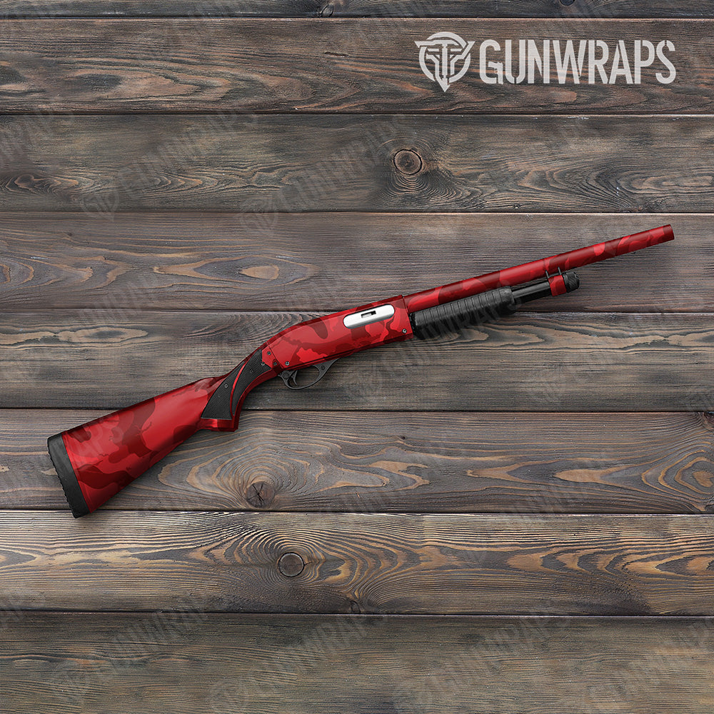 Ragged Elite Red Gun Skin Vinyl Wrap