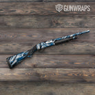 Sharp Blue Tiger Gun Skin Vinyl Wrap