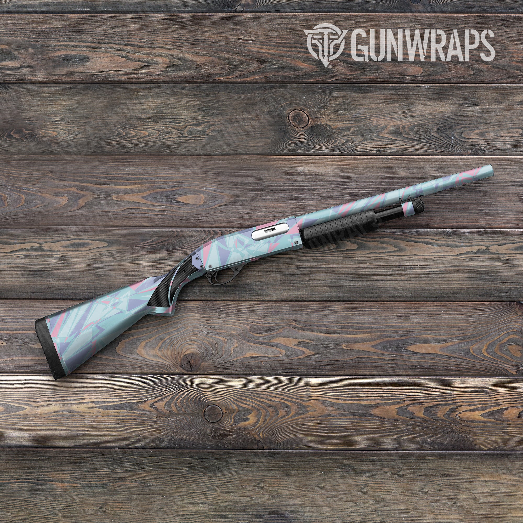 Sharp Cotton Candy Gun Skin Vinyl Wrap
