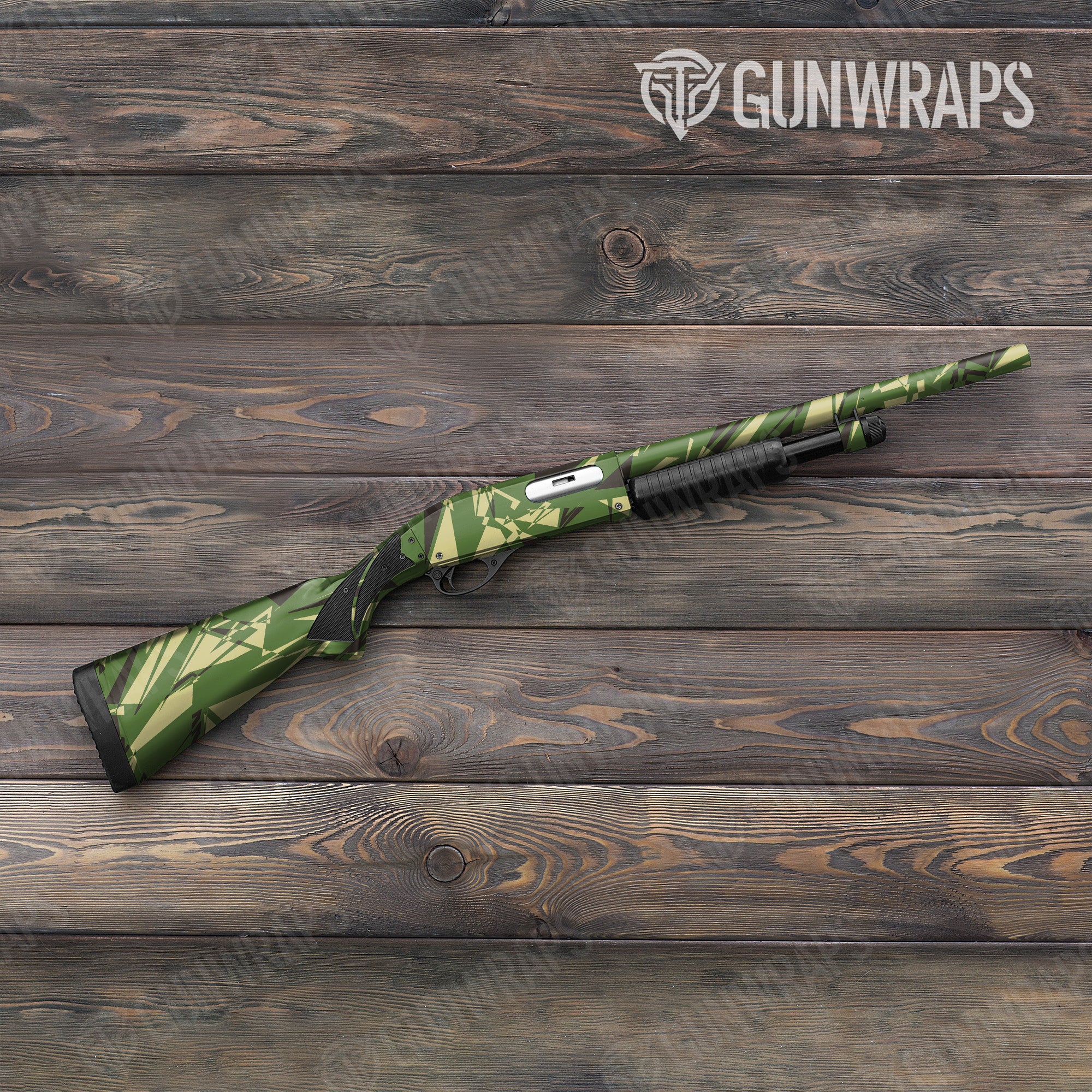 Sharp Jungle Gun Skin Vinyl Wrap