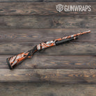 Sharp Orange Tiger Gun Skin Vinyl Wrap