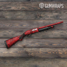 Shattered Elite Red Gun Skin Vinyl Wrap