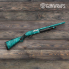 Shattered Elite Tiffany Blue Gun Skin Vinyl Wrap