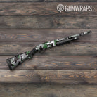 Shattered Green Tiger Gun Skin Vinyl Wrap