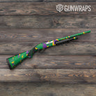Shattered Mardi Gras Gun Skin Vinyl Wrap