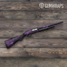 Stone Amethyst Marble Gun Skin Vinyl Wrap