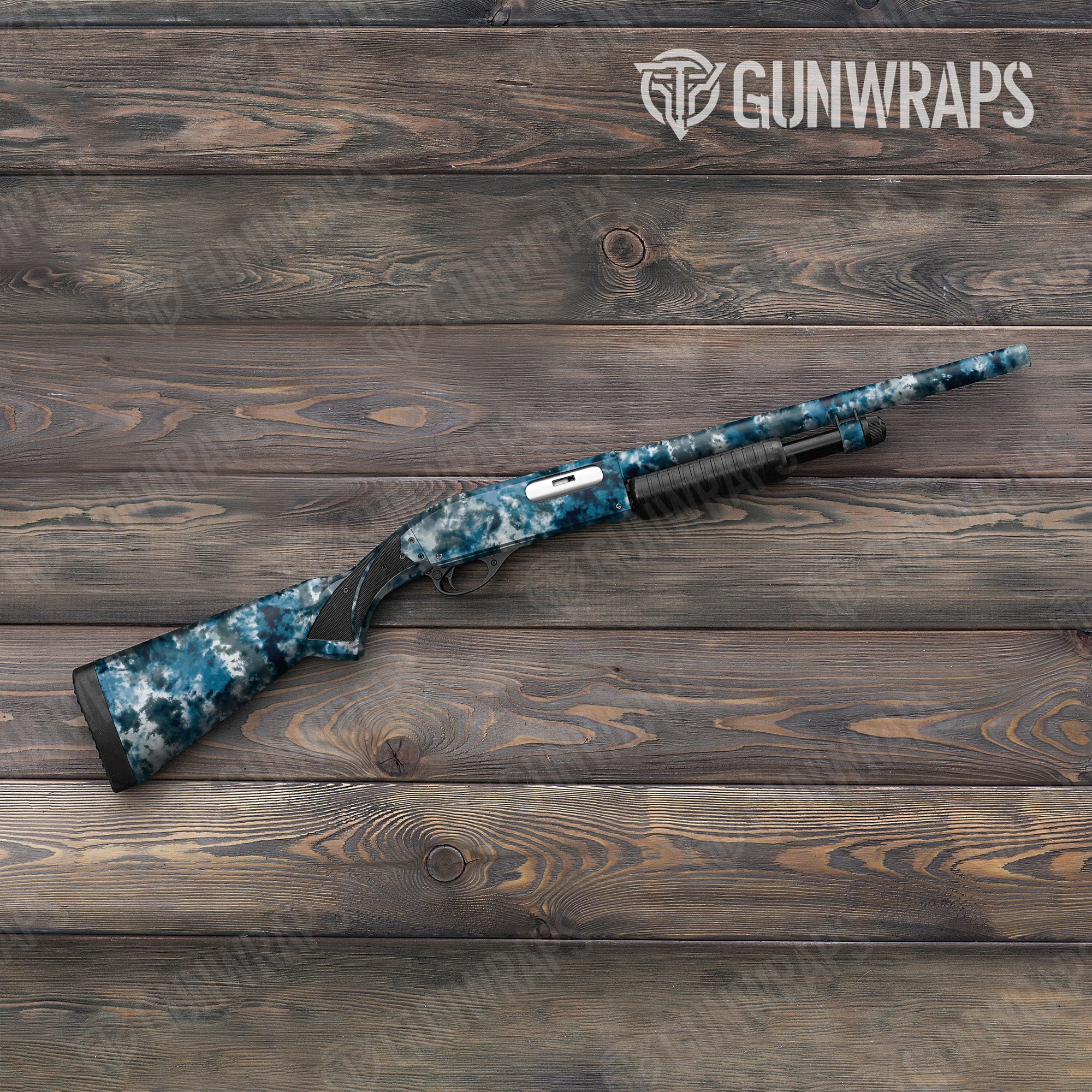 Tie Dye Acid Wash Gun Skin Vinyl Wrap