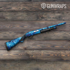 Tie Dye Ocean Breeze Gun Skin Vinyl Wrap