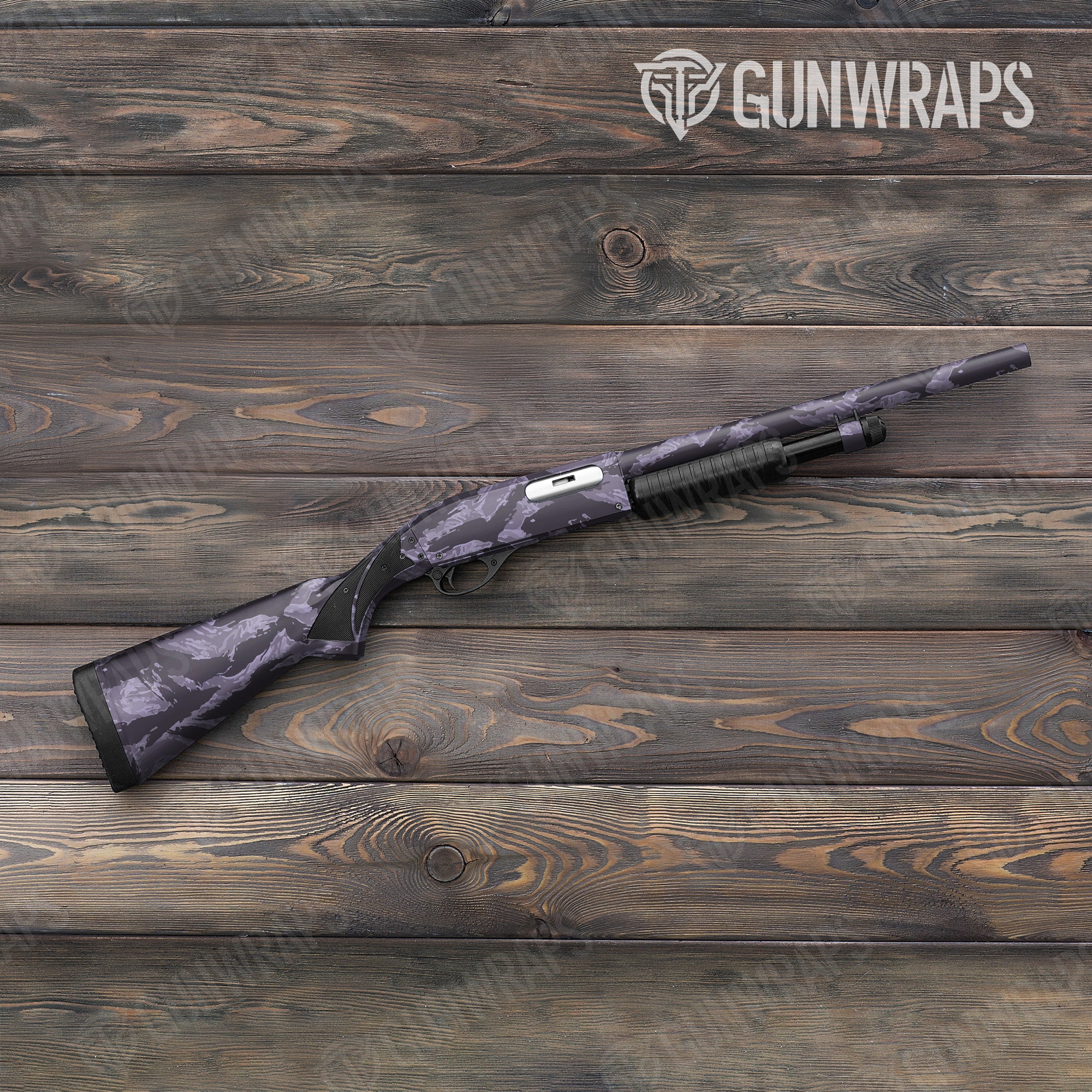 Vietnam Tiger Stripe Lilac Gun Skin Vinyl Wrap