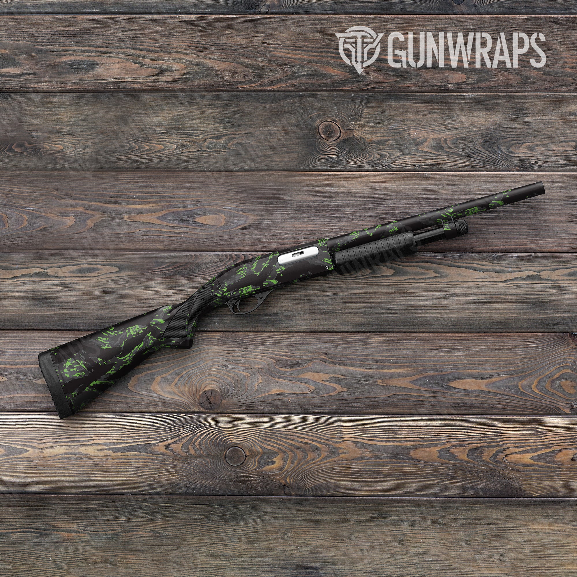 Vietnam Tiger Stripe Metro Green Gun Skin Vinyl Wrap