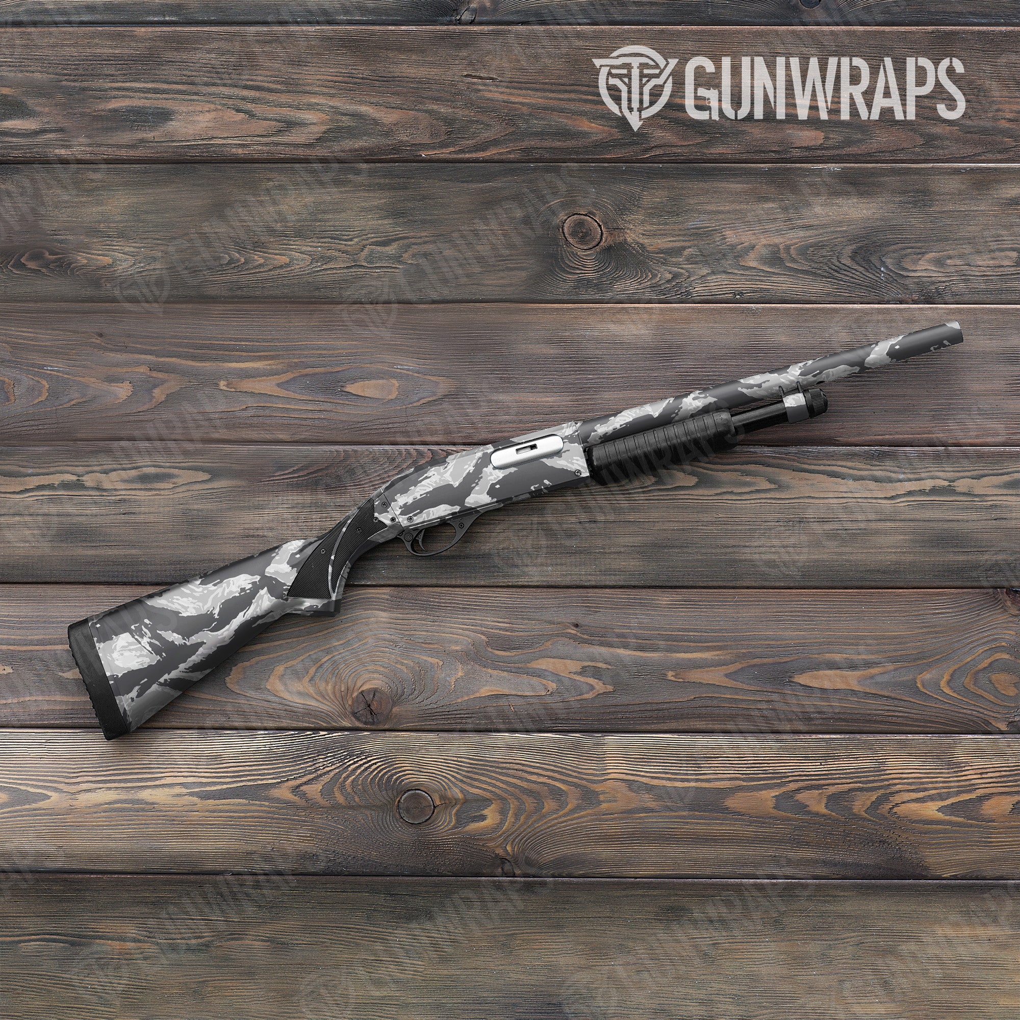 Vietnam Tiger Stripe Snow Gun Skin Vinyl Wrap